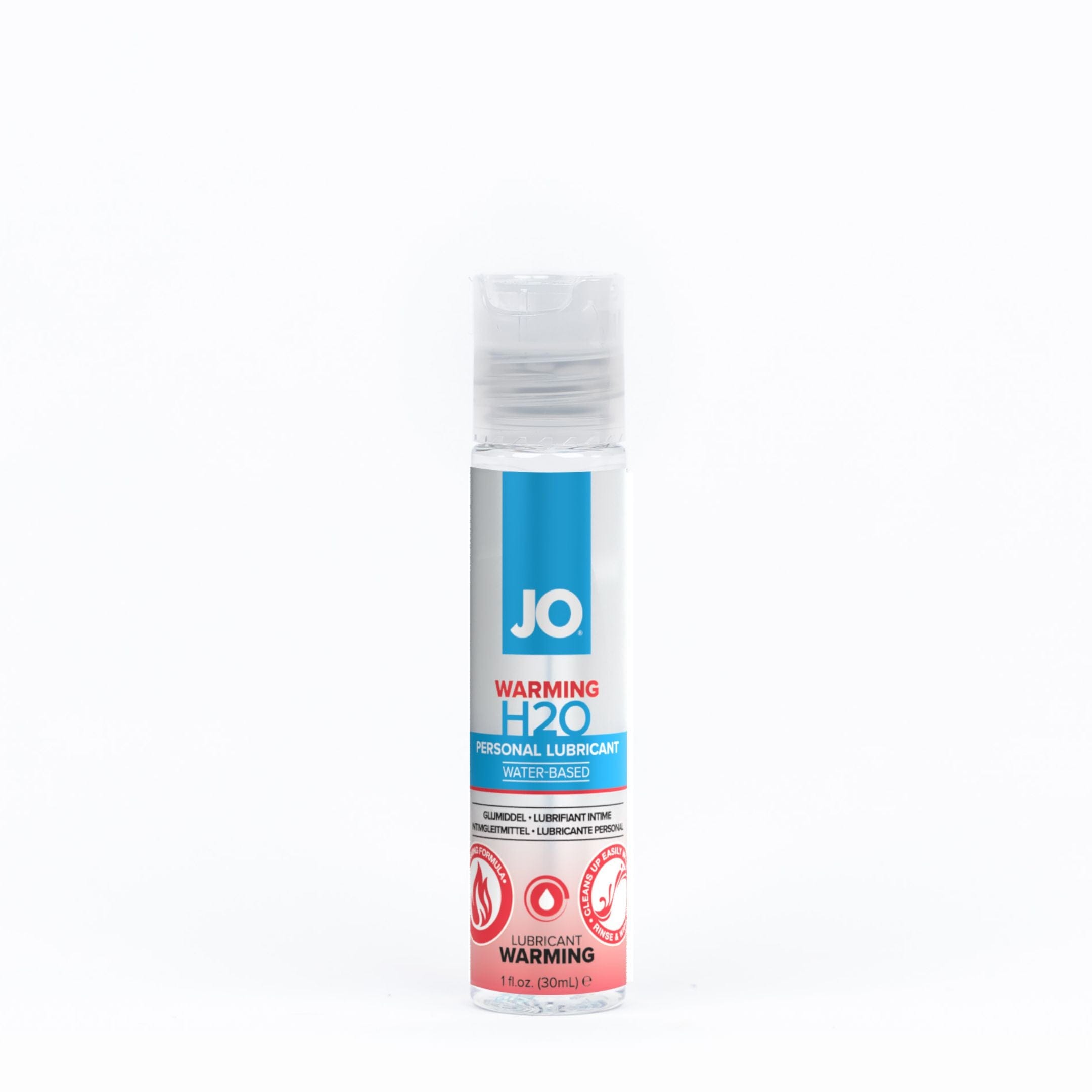 System JO H2O Warming Water-Based Personal Lubricant for Enhanced Intimate Pleasure