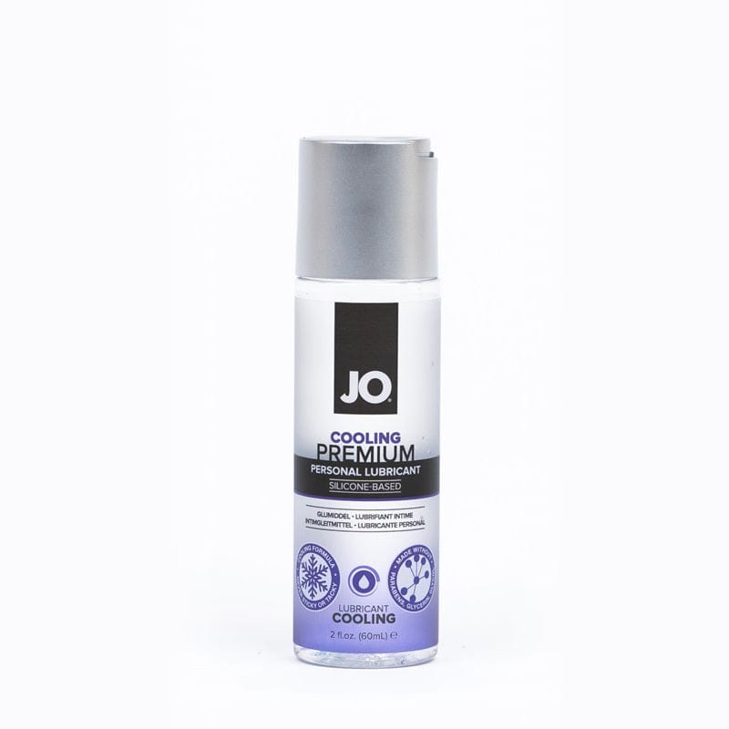 System JO Premium Luxury Cooling Silicone-Based Personal Lubricant for Extended Pleasure
