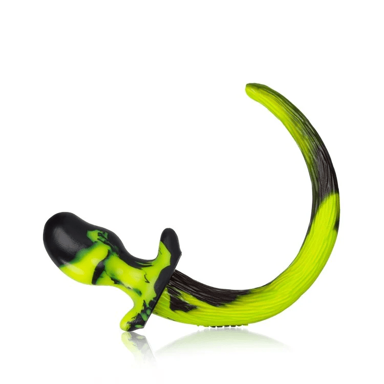 Oxballs Premium Puppy Tail Bulldog-Style Butt Plug for Playful Fun