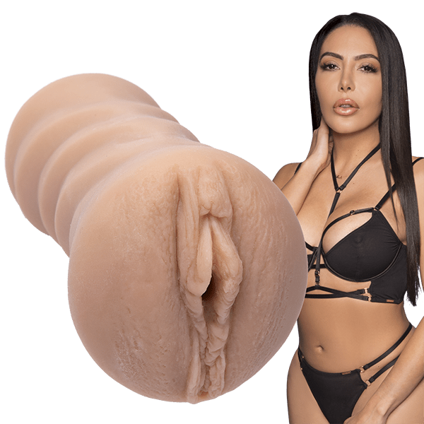 Doc Johnson's Exclusive Signature Handheld Pussy Stroker Inspired by the Renowned Social Media Star Lela Star