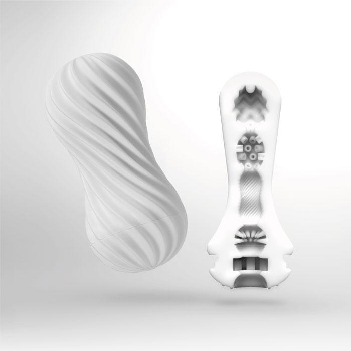 Tenga Flex Reusable Male Masturbator with Spiral Stimulation