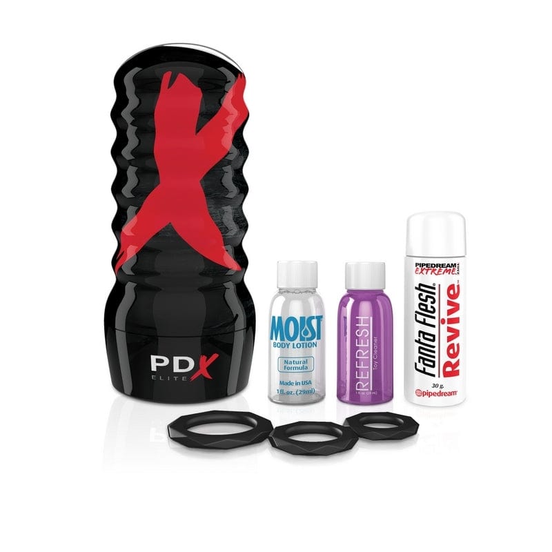Pipedream Products PDX Elite Air-Tight Male Masturbation Pussy Stroker for an Unforgettable Experience