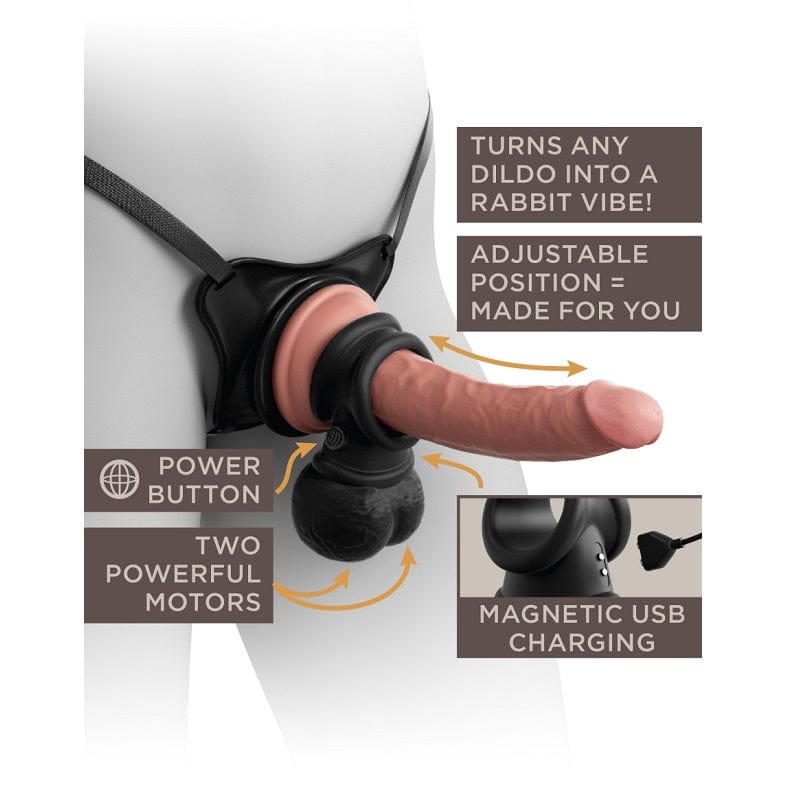 Pipedream Crown Jewels Dual-Density Vibrating Swinging Balls for Enhanced Pleasure