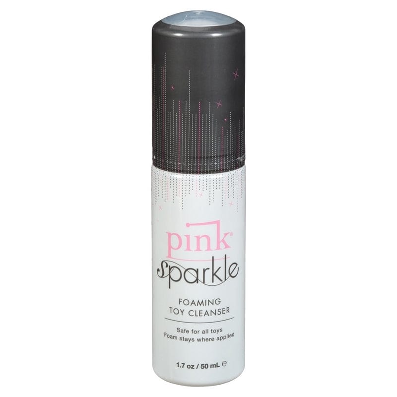 Empowered Products New & Improved Pink Sparkle Foaming Cleaner for Bedroom Toys