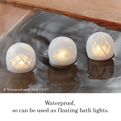 Tenga Iroha Floating Ball Flower Bath Light and Massager for Self - Pleasure