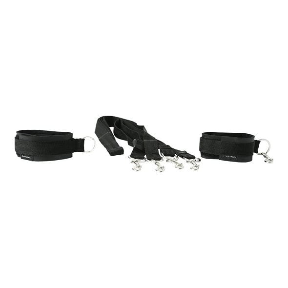 Sportsheets Premium Sports Cuffs and Heavy - Duty Tethers Bondage Kit