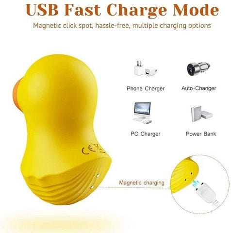 Tracy's Dog Brand Mr Duckie Style Clitoral Stimulation Vibrator