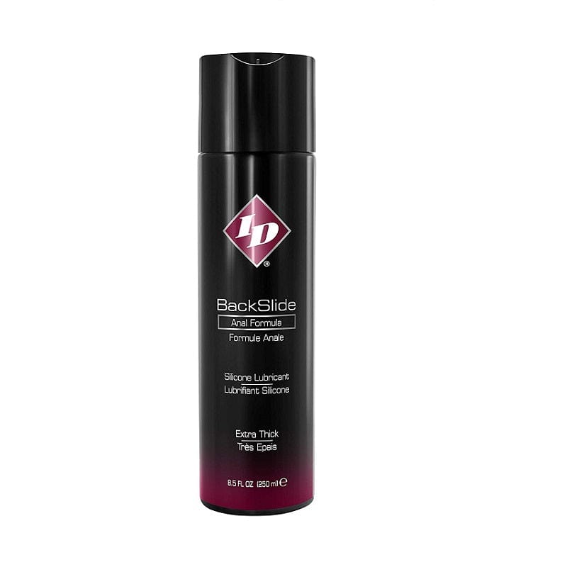 ID Lubricants BackSlide Premium Silicone Anal Formula Lubricant for Enhanced Intimate Experiences