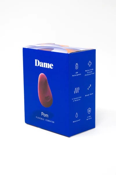 Dame Pom Soft-Touch Handheld Vibrator for Enhanced Pleasure