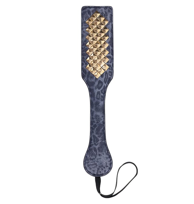Sportsheets Sex & Mischief Luxury Cougar-themed Studded BDSM Paddle for Intense Sensual Play