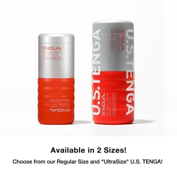 Extra Large Tenga Dual Hole Masturbation Cup for Enhanced Pleasure