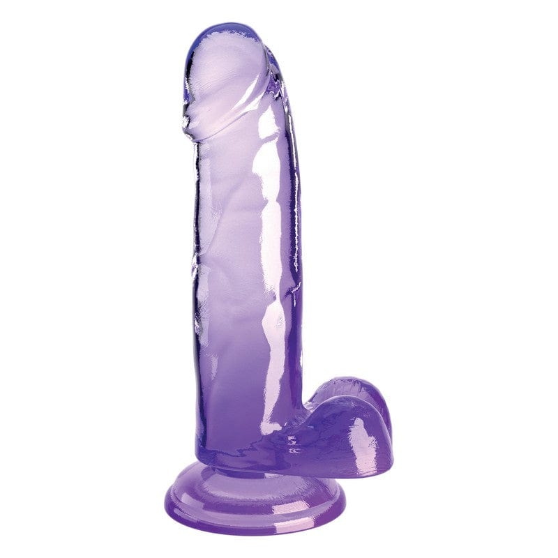 Pipedream King Cock 7-Inch Translucent Dildo with Balls
