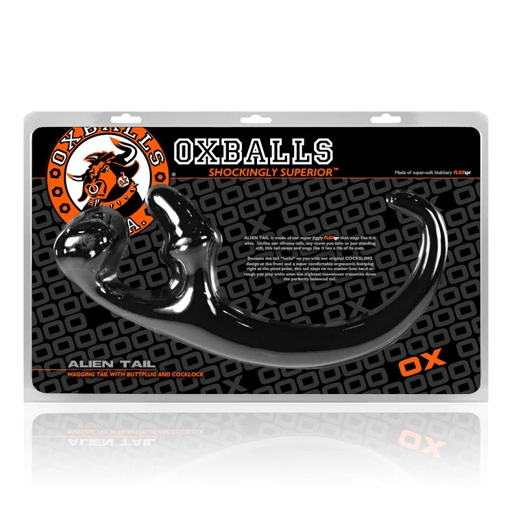 Oxballs Unique Alien Tail Butt Plug for Enhanced Self-Pleasure