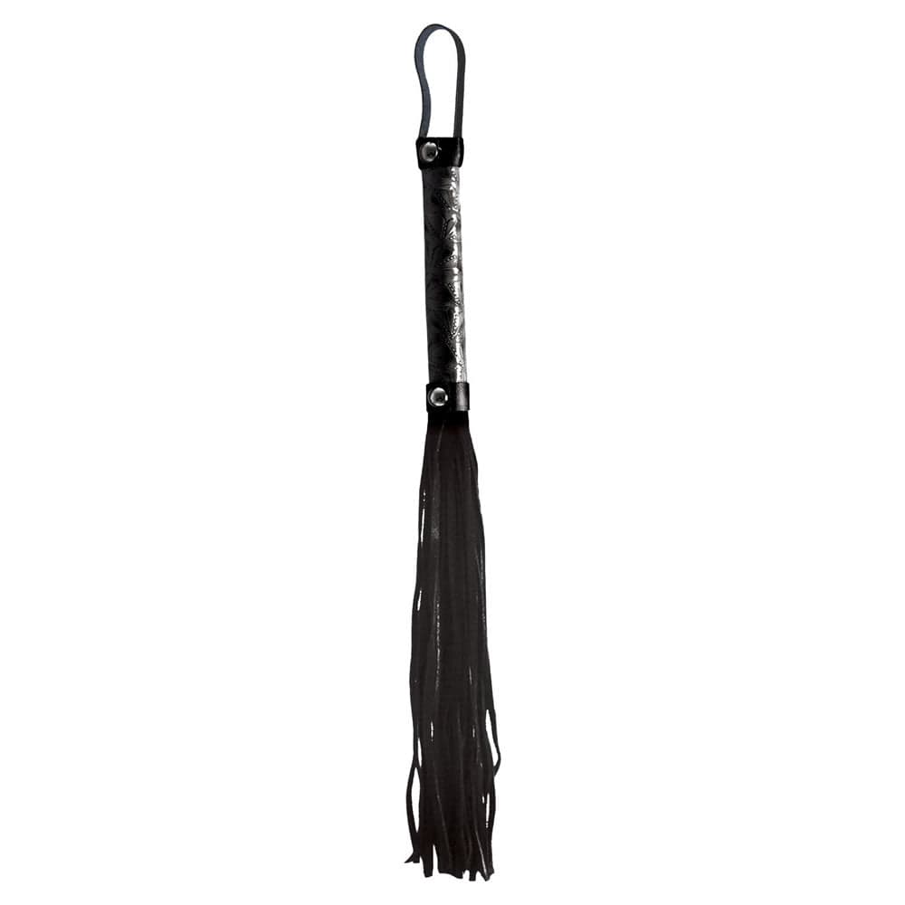 NS Novelties Sinful Black Whip - A Kinky BDSM Accessory