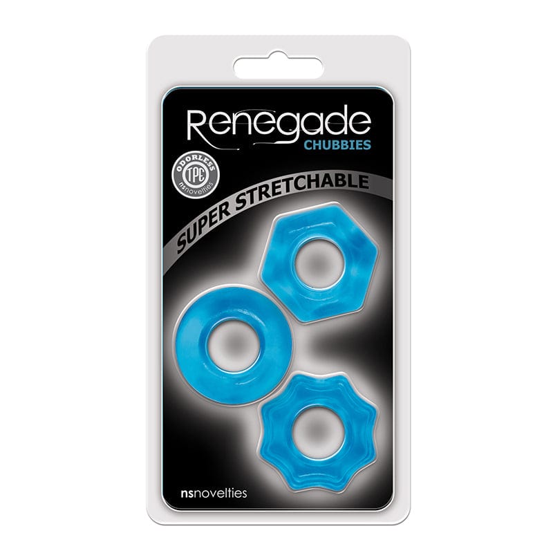NS Novelties Super Elastic Renegade Chubbies Rings with Multiple Uses
