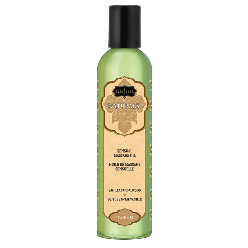 Kama Sutra Naturals Vanilla Sandalwood Sensual Massage Oil for Daily Use