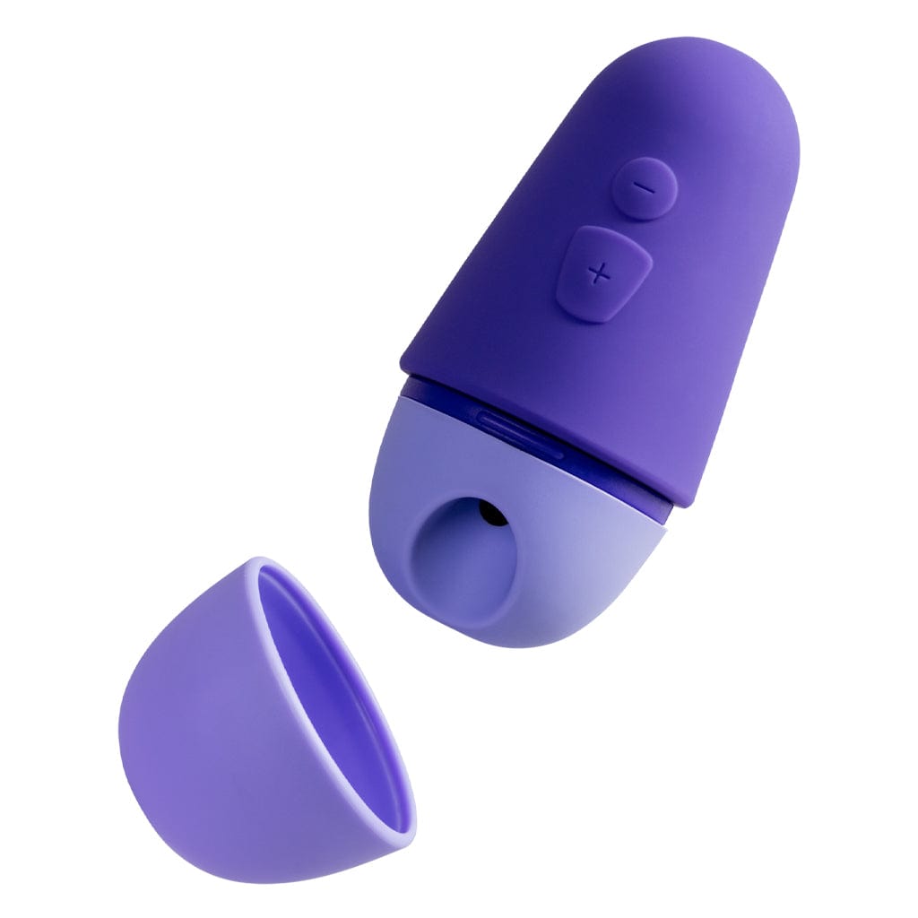Portable Purple Romp Free X Clitoral Stimulator with 10 Intensity Levels