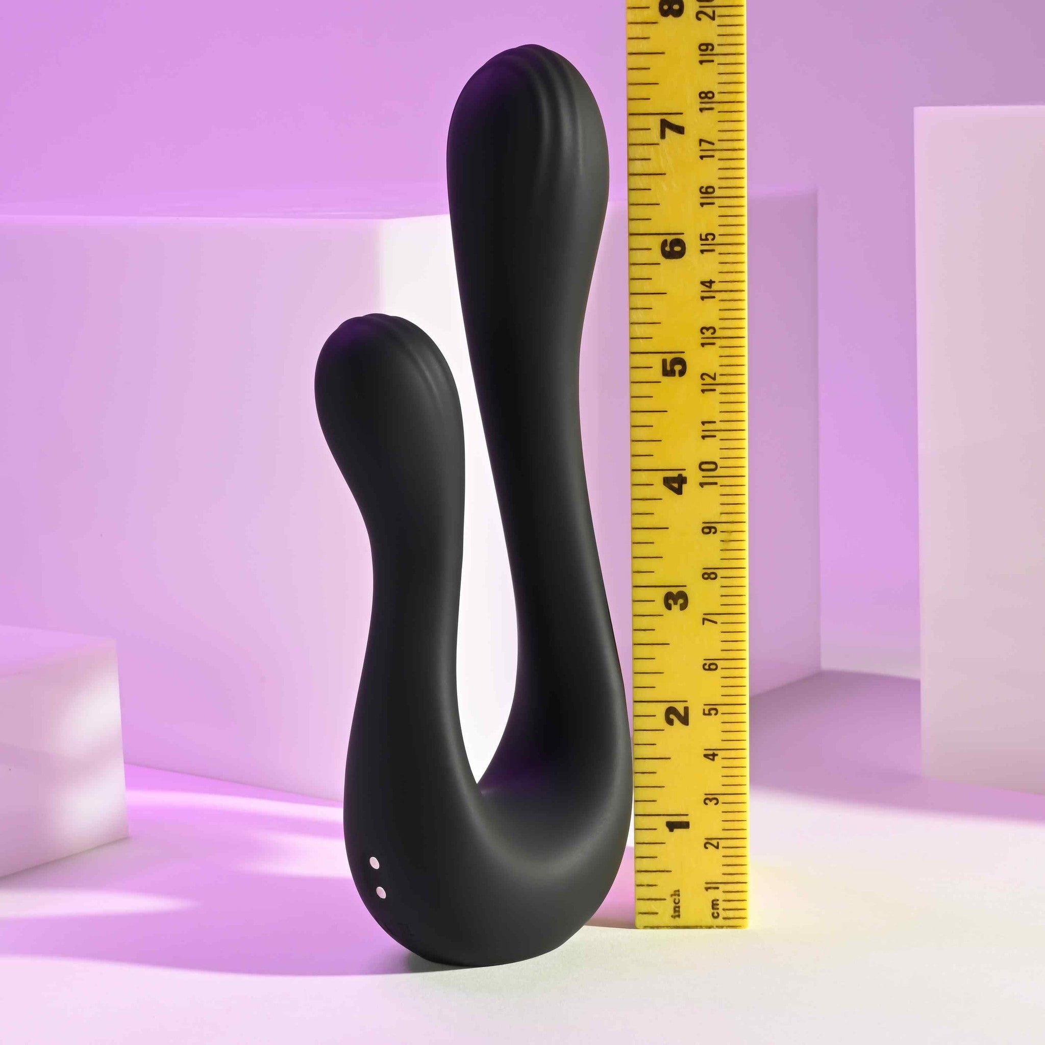 Playboy Luxury Swan Dual-Purpose Flexible Vibrator