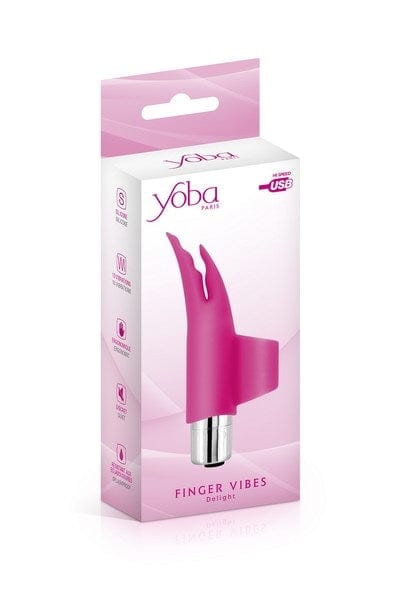 Yoba Delight Silicone Finger-mounted Clitoral Stimulator Vibrator