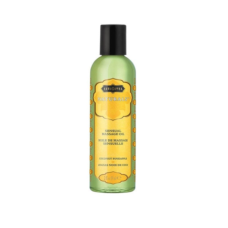 Kama Sutra Naturals Coconut Pineapple Sensual Massage and Moisturizing Oil
