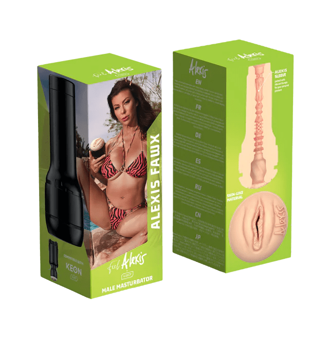 Kiiroo's Realistic Alexis Fawx Molded Soft Skin-like Stroker