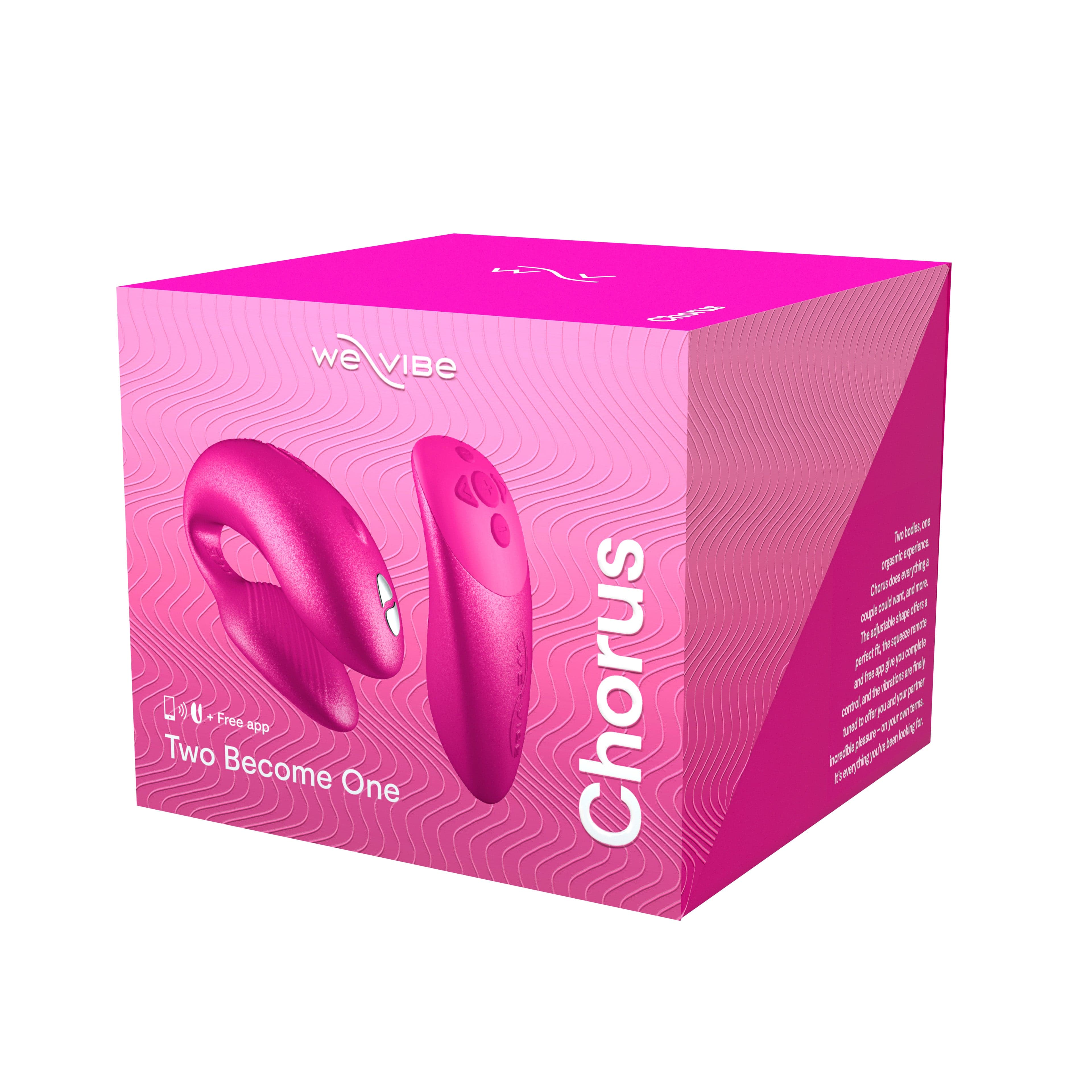 We-Vibe Chorus Couples' Remote-Controlled Love Vibrator for Enhanced Intimate Experiences