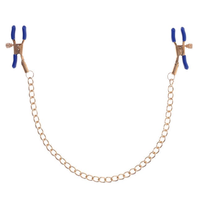 Sportsheets Sexy Cougar Chained Nipple Clamps for BDSM Play