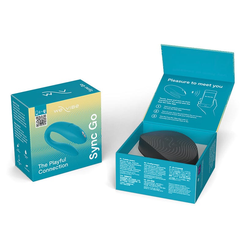 We-Vibe Sync GO Hands-Free Couples Travel Vibrator for Intimate Adventures