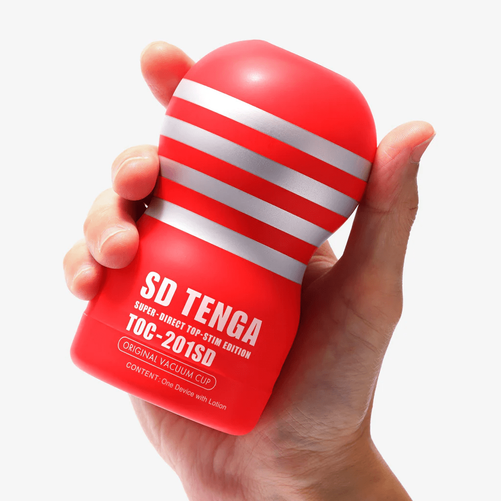 Tenga SD Original Disposable Male Masturbation Vacuum Cup for Varied Pleasure