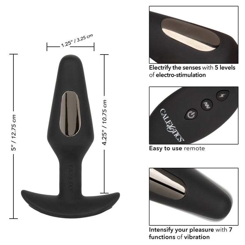 Calexotics Volt Electro Fury Remote - Controlled Electro - Stimulation Probe Massager for Intense Pleasure
