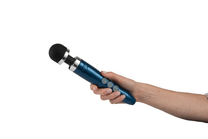 Doxy Die Cast 3 Rechargeable Blue Flame Powerful Cordless Body Massager