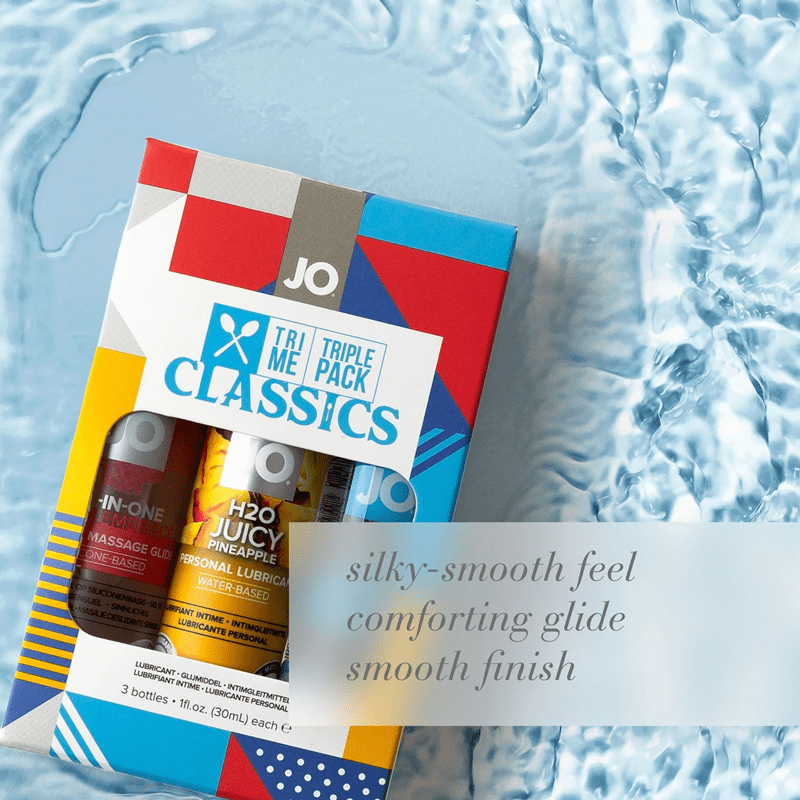 System JO Tri-Me Classic Triple Pack: Top-Selling Intimate Formulas