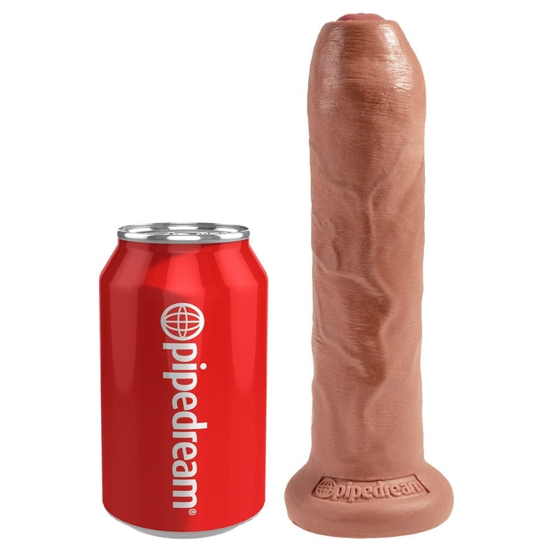 Pipedream Products 7 - Inch Uncut Tan King Cock Dildo for Adult Fantasies