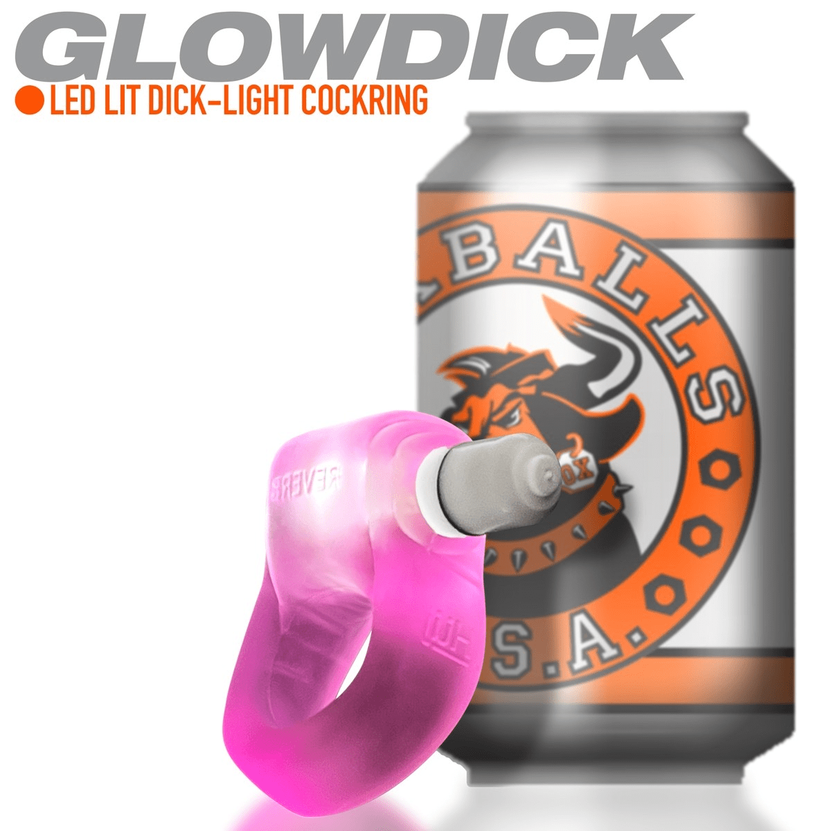 Oxballs Glow-in-the-Dark LED Cockring for a Unique and Eye-Catching Sexual Experience