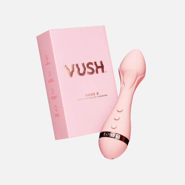 Vush Australia - Rose 2 Bendy Bullet Vibrator with 25 Speed Combinations