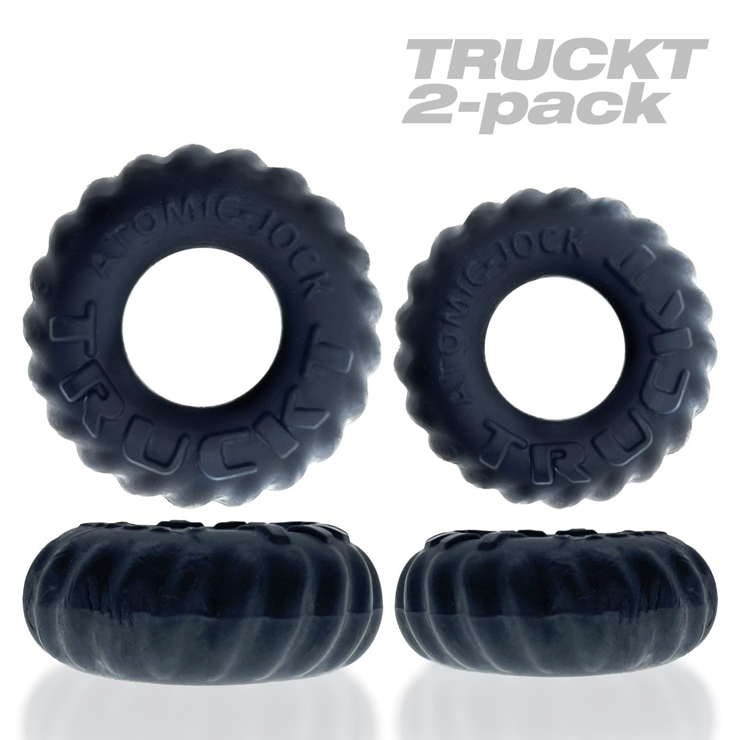 Oxballs Truckt Cockring 2-Pack Special Night Edition - Versatile and Durable