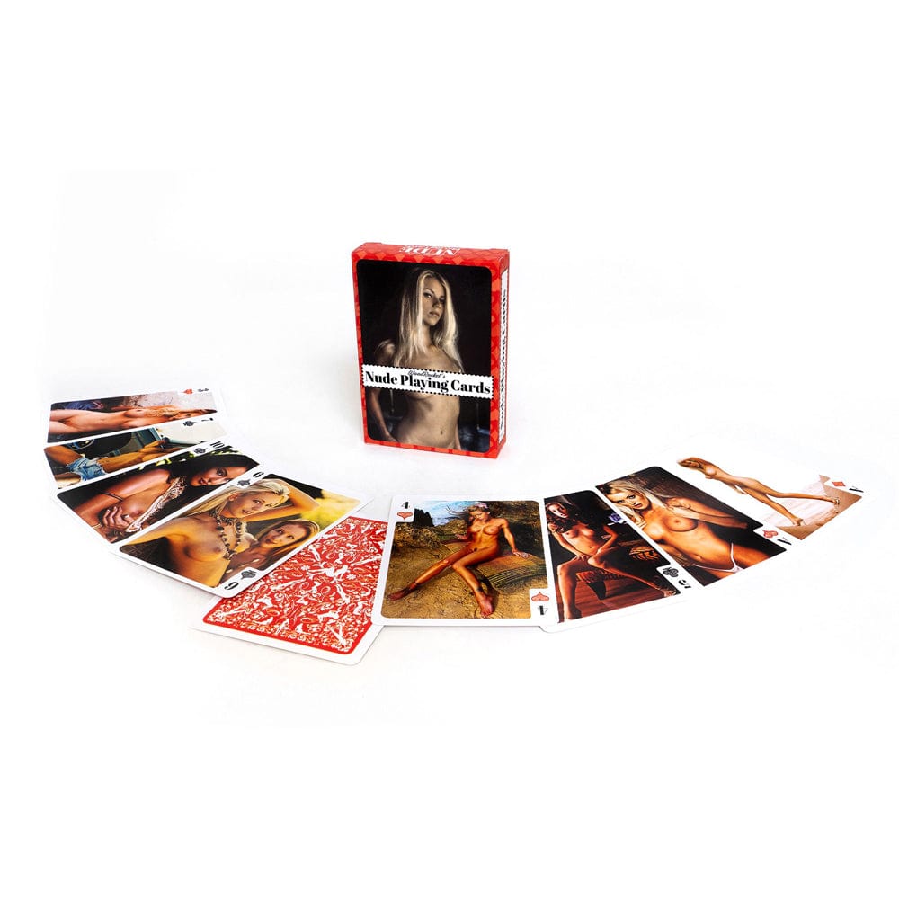 Exquisite Wood Rocket Adult Nude Playing Cards for Game Nights