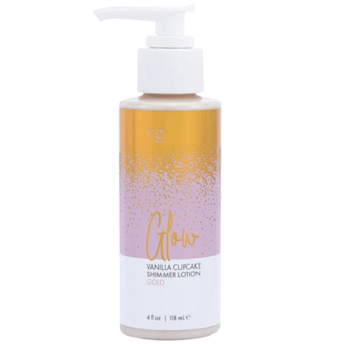 CG Glow 4oz Vanilla Cupcake Scented Shimmer Body Lotion