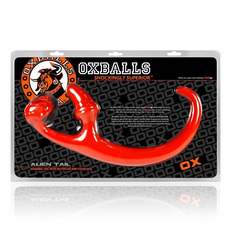 Oxballs Unique Alien Tail Butt Plug for Enhanced Self-Pleasure