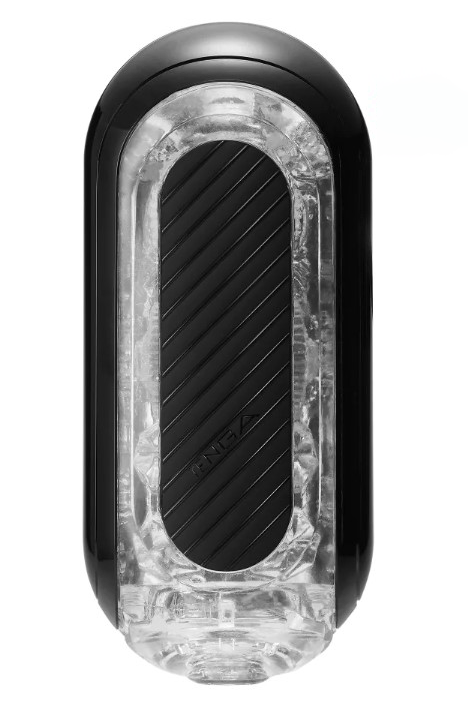 Black Tenga Flip Zero Gravity Luxury Male Masturbator for Intense Pleasure