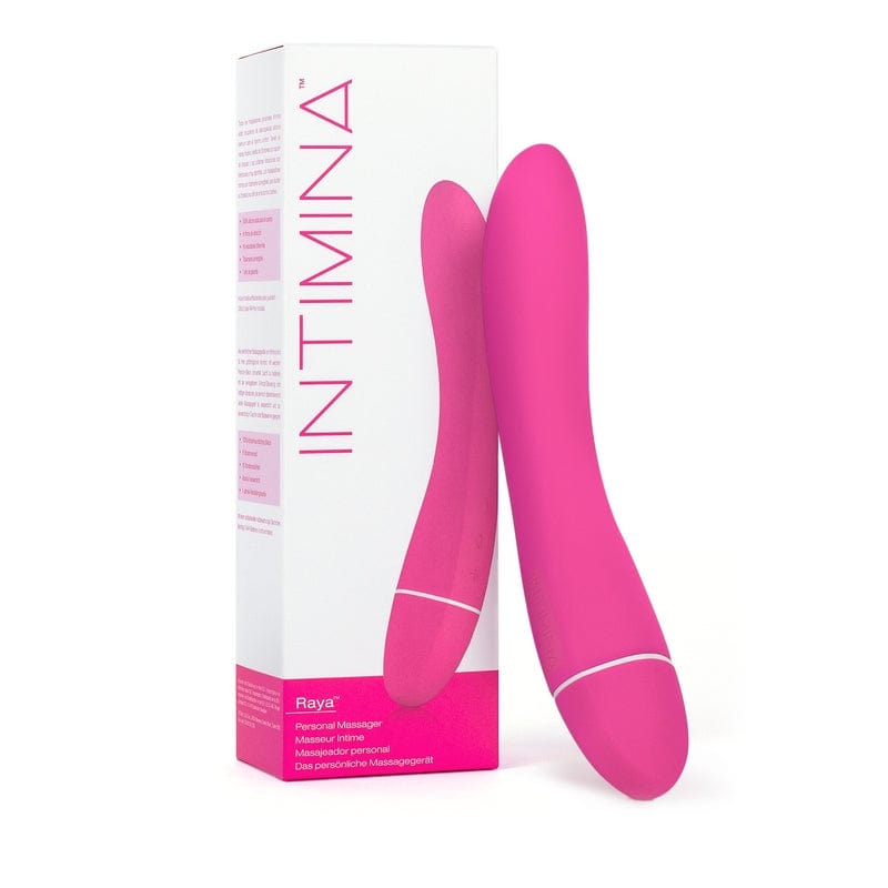 Intimina Raya Ultra-Soft Waterproof Personal Massager with Multiple Modes