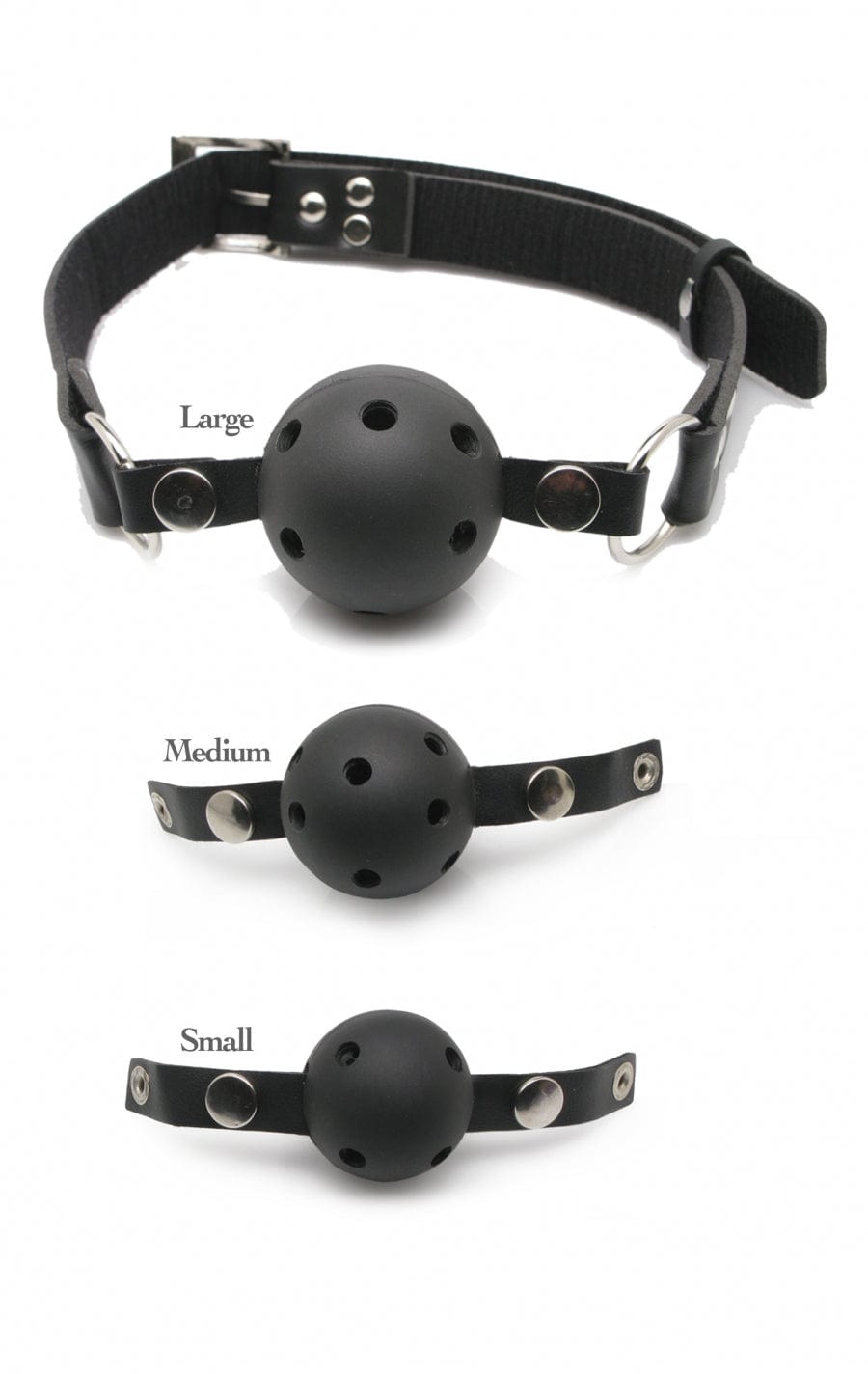 Pipedream Products Fetish Fantasy Ball Gag Training System for Beginners and Pros - An Ideal BDSM Gag Set