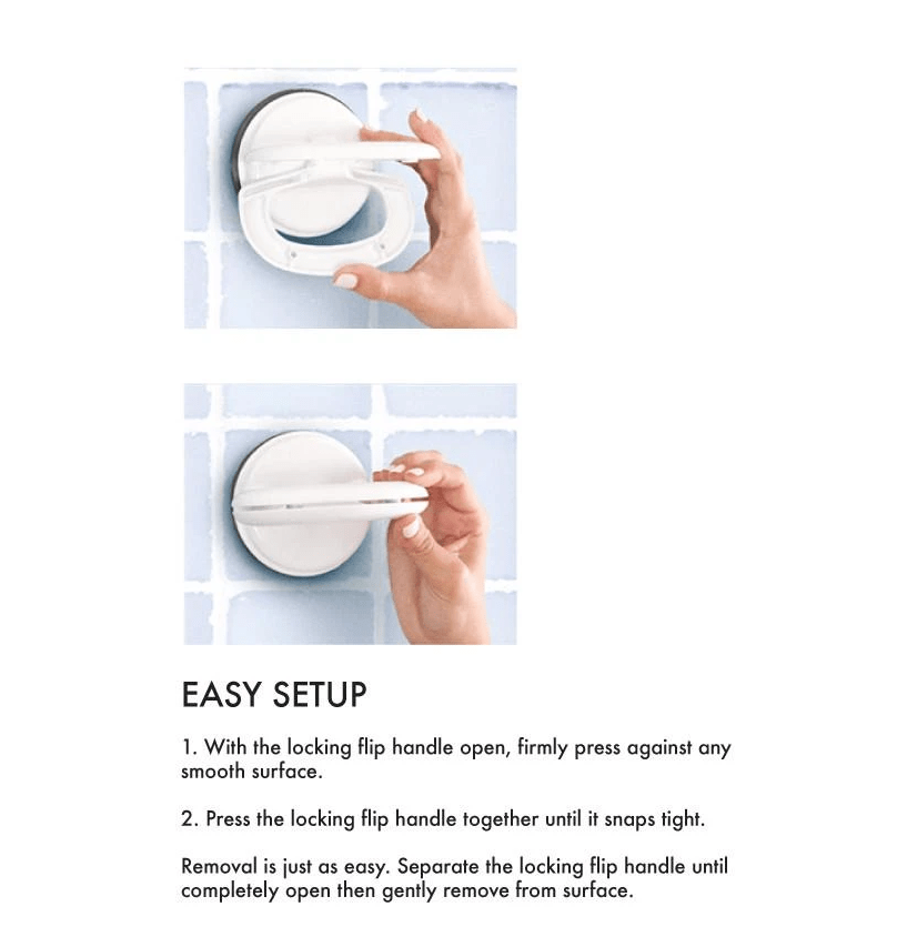 Sportsheets High - Safety Shower Suction Handle Grip for Intimate Shower Adventures