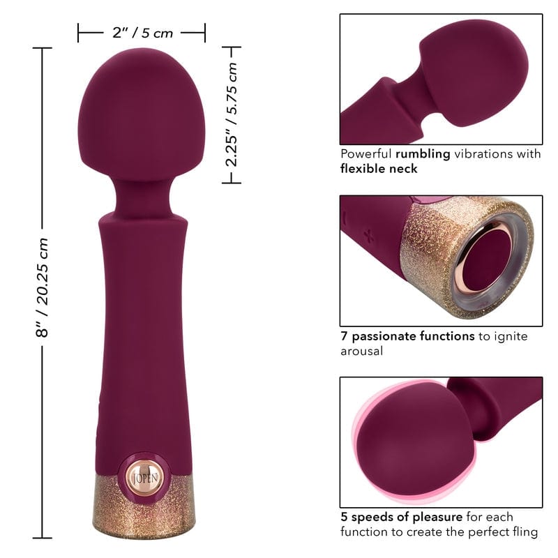 Calexotics Starstruck Romance Sensual Handheld Vibrator for Intimate Pleasure