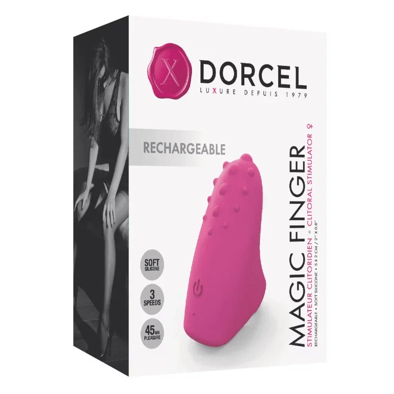 Dorcel Rechargeable Magic Finger Clitoral Vibrator for Precise Erogenous Zone Stimulation
