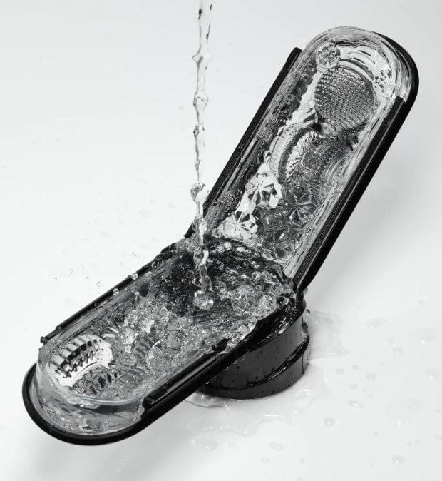 Black Tenga Flip Zero Gravity Luxury Male Masturbator for Intense Pleasure