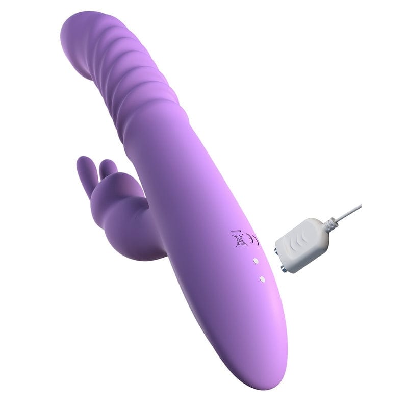 Pipedream Products Female-oriented Thrusting Silicone Rabbit Toy for Fantasy and Pleasure