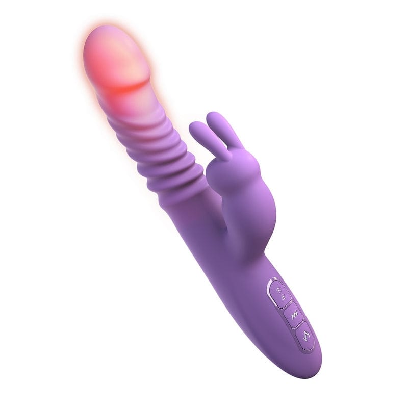Pipedream Products Female-oriented Thrusting Silicone Rabbit Toy for Fantasy and Pleasure