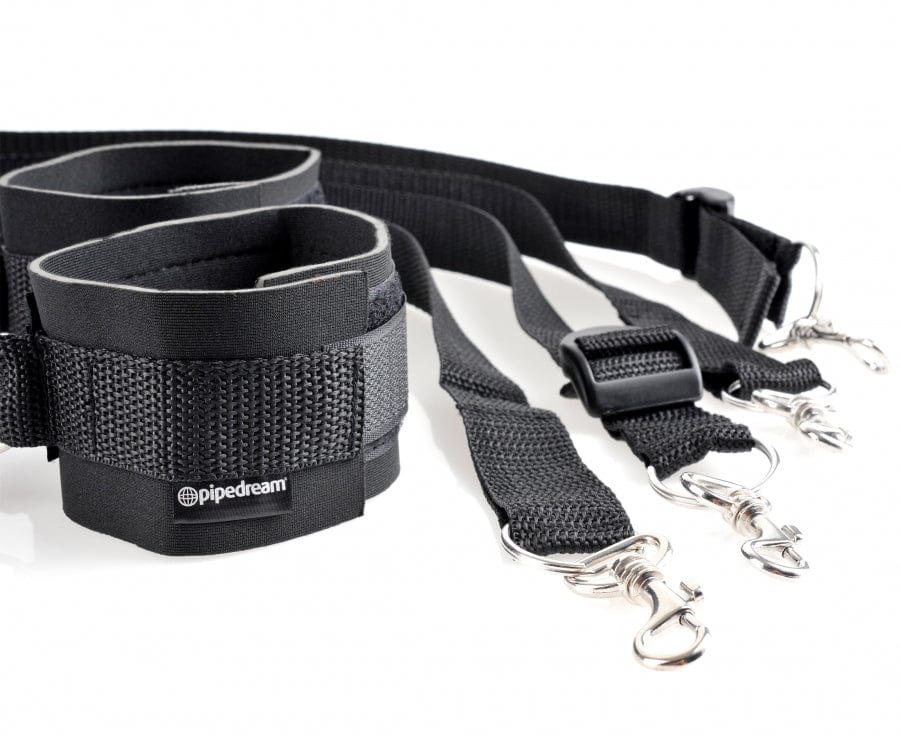 Pipedream Products Adult Fetish Fantasy Adjustable Cuff and Tether Set for Intimate Exploration