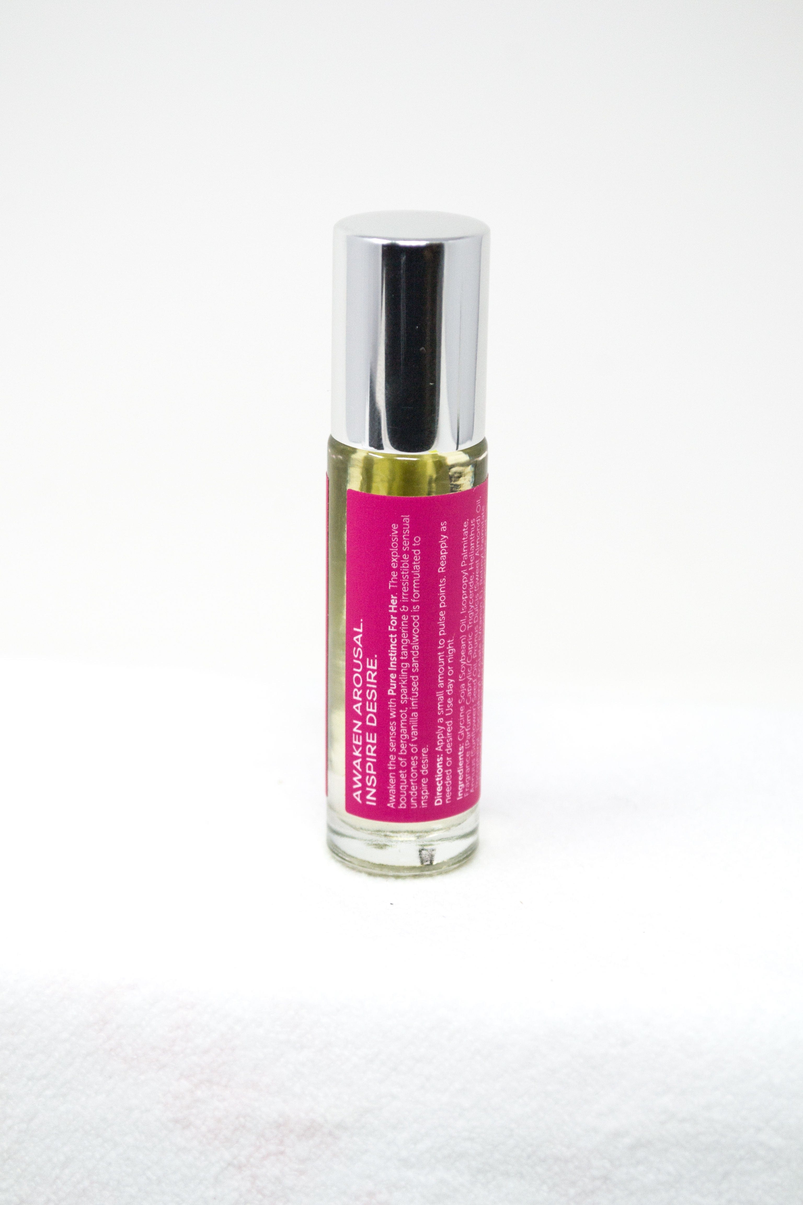 Pure Instinct Pheromone Oil Roll-On for Women to Enhance Sexual Allure